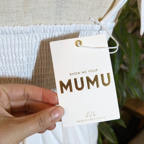 Show Me Your MuMu White Mini Dress - Picture 9 of 9